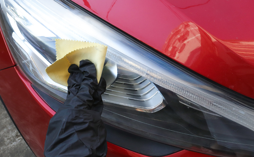 DAPLOMO 36Pcs Headlight Restoration Kit, 3Inch Sanding Discs, Scouring Pads for