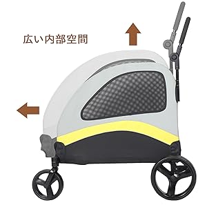 BingoPaw ペットカート 中型犬 大型犬 カート バギー 多頭 ドッグカー Amazon.co.jp: BingoPaw ペットカート 中型犬 大型犬 カート
