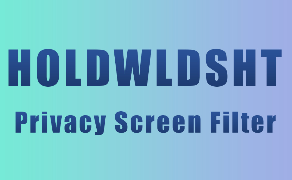 HOLDWLDSHT 27 Inch(Diagonal) Privacy Screen Filter Aspect Ratio 169 Widescreen