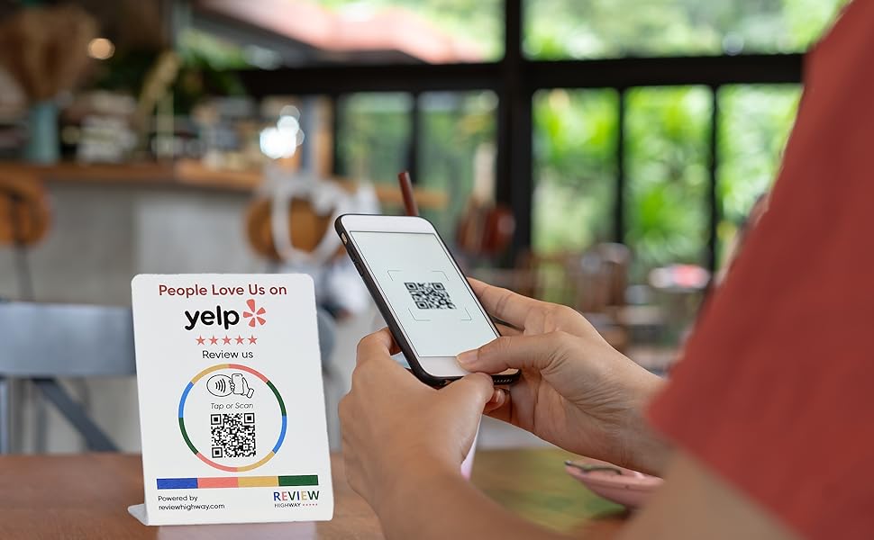 Yelp Review Stands (3 Stands) Large Size Reusable