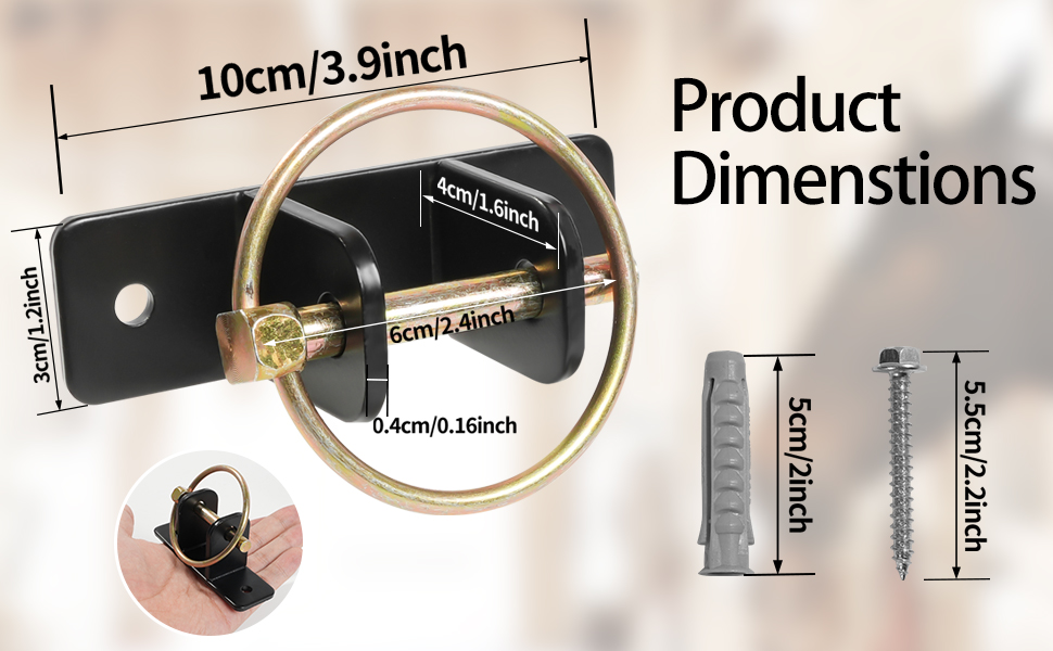 Simple and fast installation