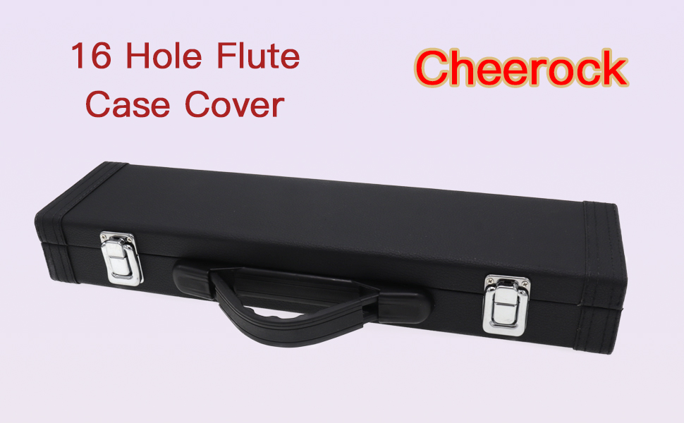 Amazon.com: Cheerock Hard Wooden Flute Case - Portable PU
