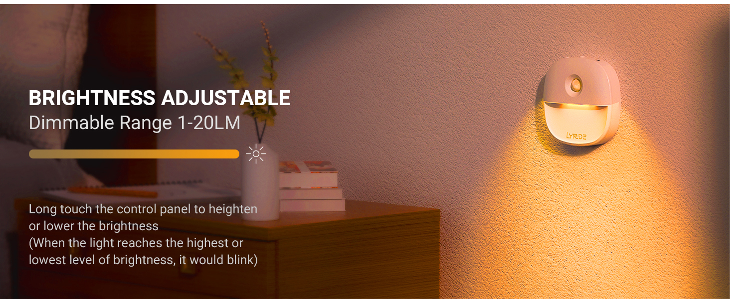dimmable night light