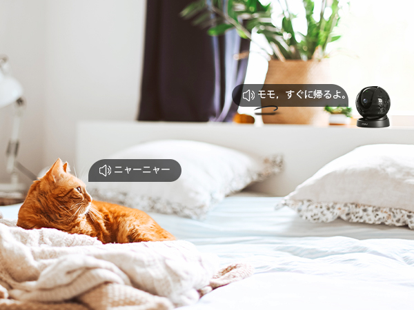 猫監視カメラ Amazon.co.jp: 【2.4と5GhzWiFi対応・300万画素】見守りカメラ