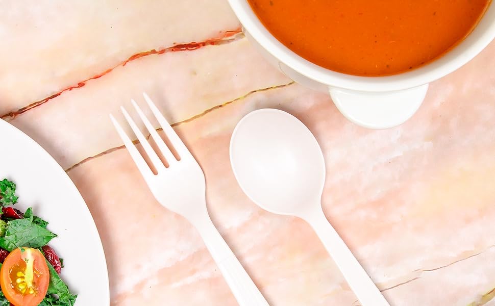 Combo set of Soup Spoon and forks