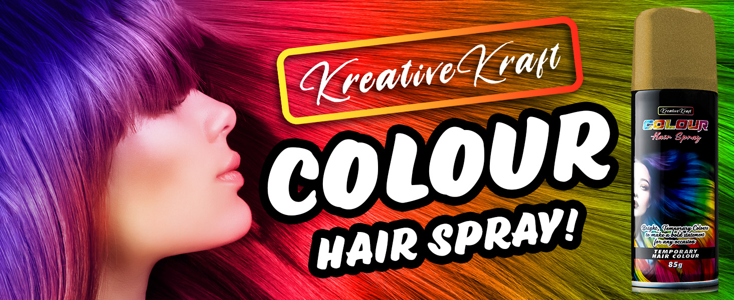 KreativeKraft Temporary Colour Hair Spray