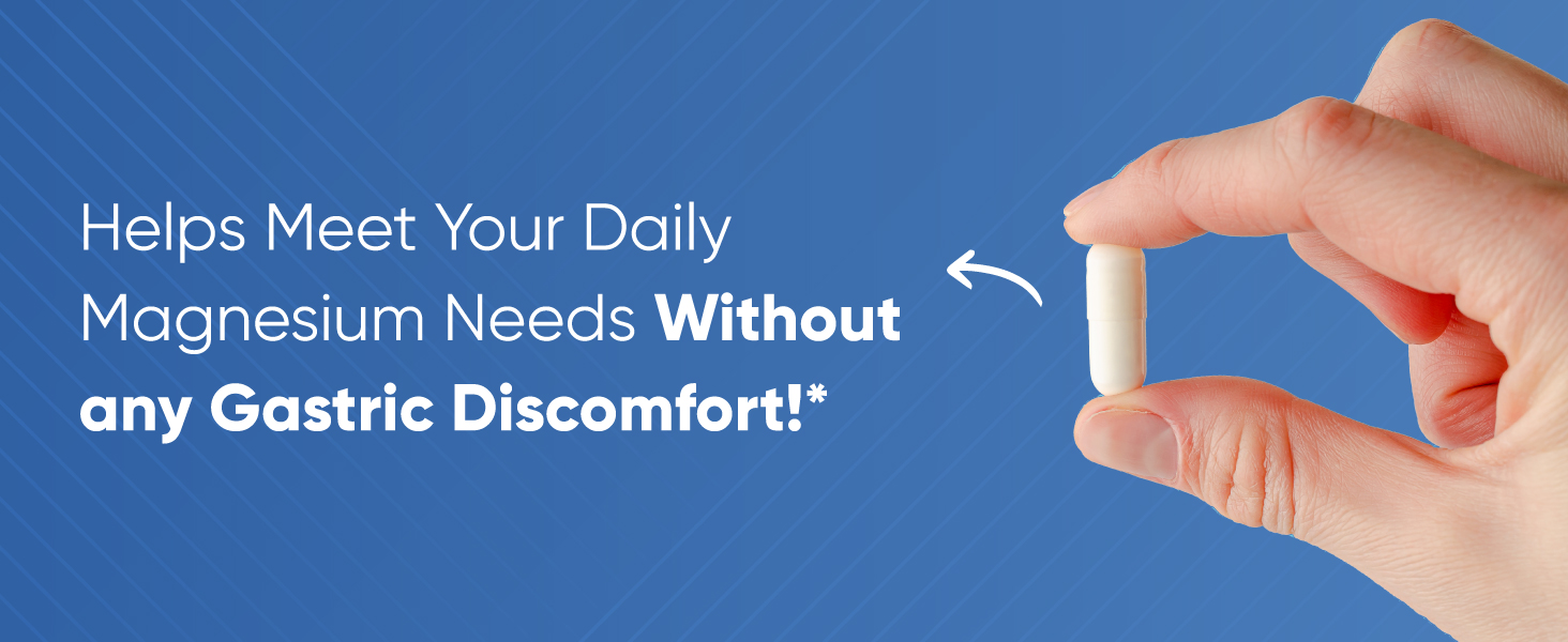 no gastric discomfort, magneisum chelate, magnesium