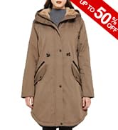Orolay Women's Thicken Fleece Lined Parka Winter Coat Hooded Jacket with Pockets
