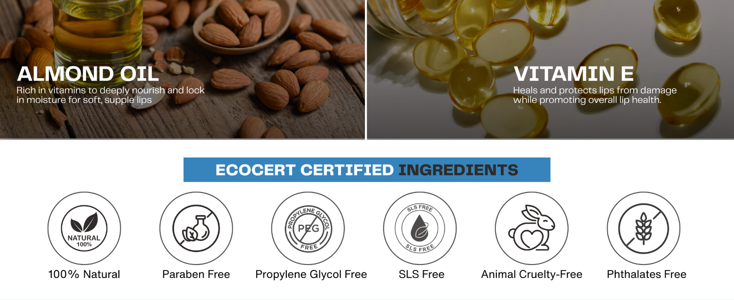 Ingredients lip balm