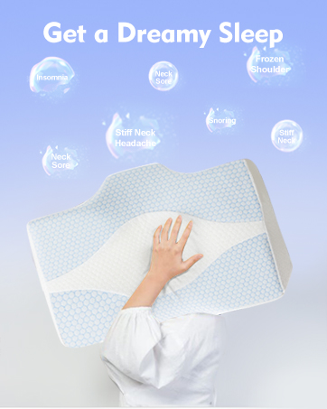 Orthopedic Memory Foam Pillow for Pain Relief