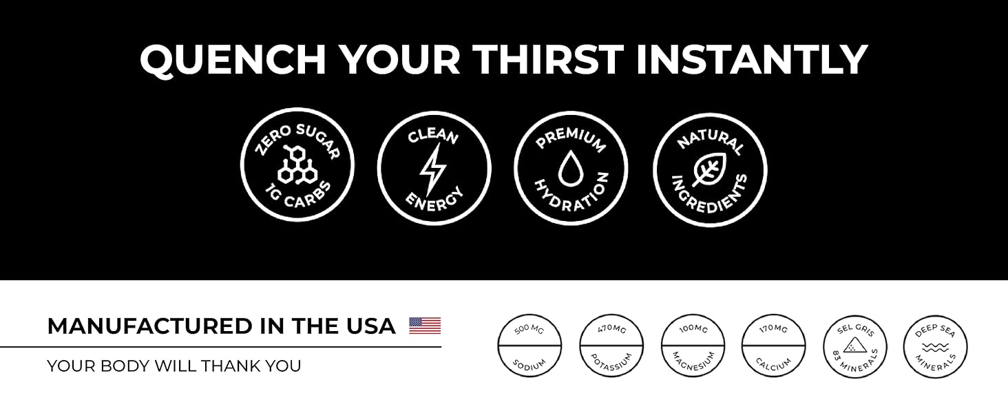 Instant Hydration Electrolyte Powder Packets Regain Your Element