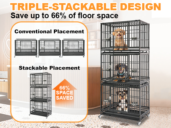 ケージ NEIGHBORHOOD CI HARD CRATE Amazon.com : Homey Pet 37 inch Stackable Heavy Duty Dog