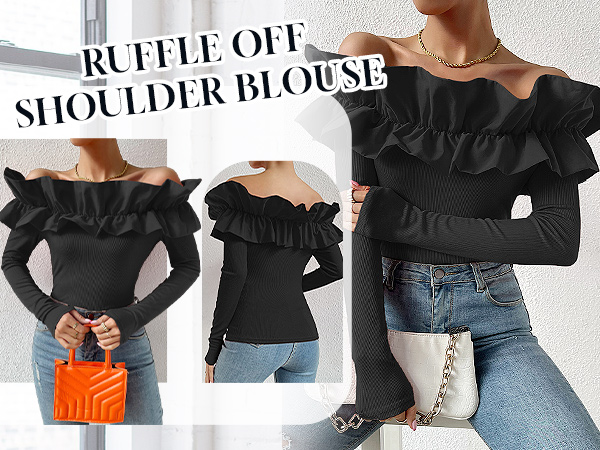 トップス YILON BIJOU OFFSHOULDER BLOUSE Yilon イロン BIJOU OFFSHOULDER BLOUSE - メルカリ