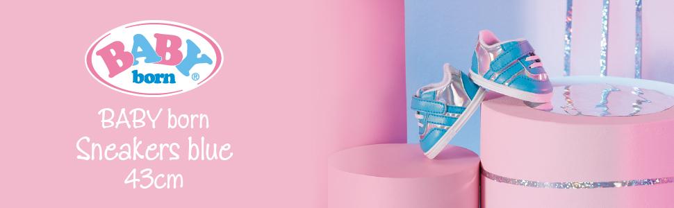 BABY born 831779 Sneakers Blue 43cm