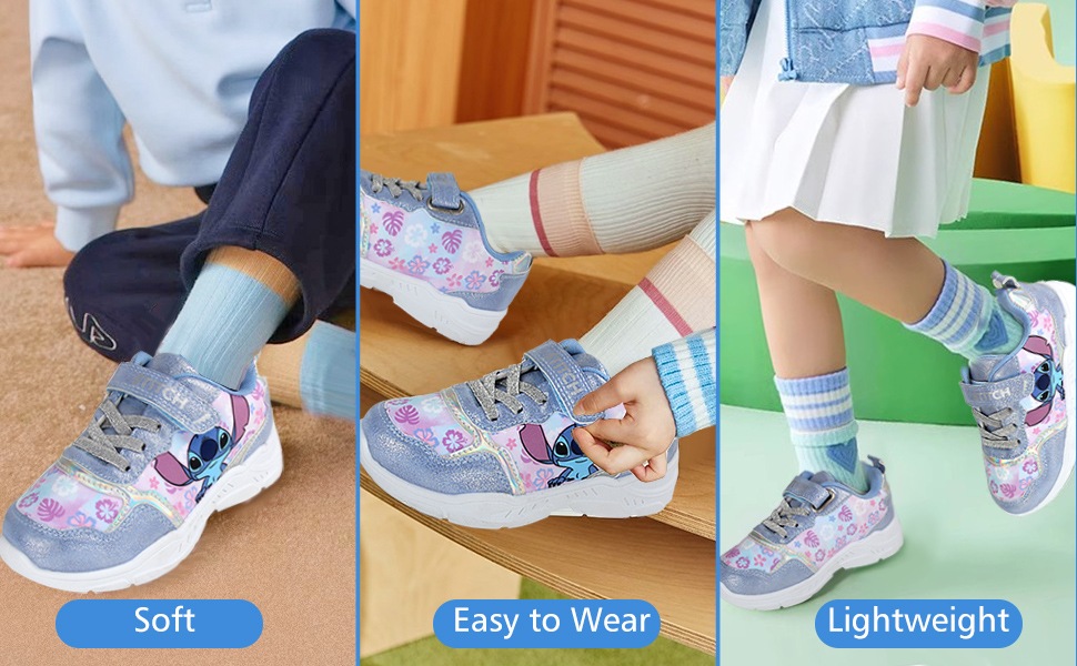 Kids Stitch Walking Shoes