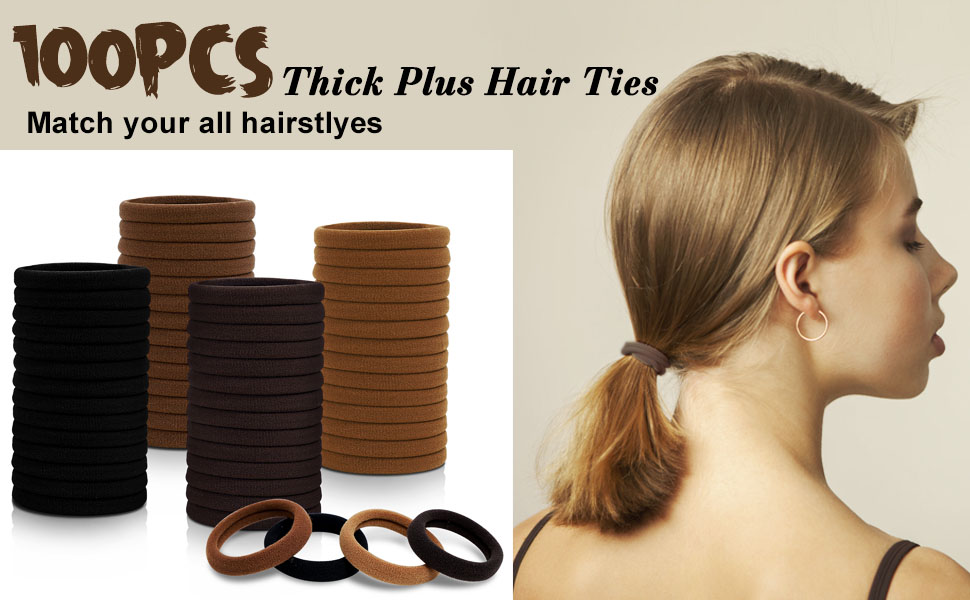 Rubber bands for hair