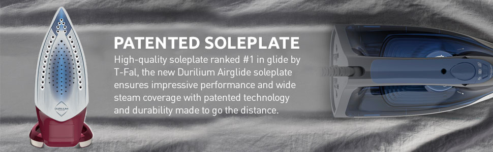 T-fal steam iron anticals plus ultraglide linen care home, cloths, care, red