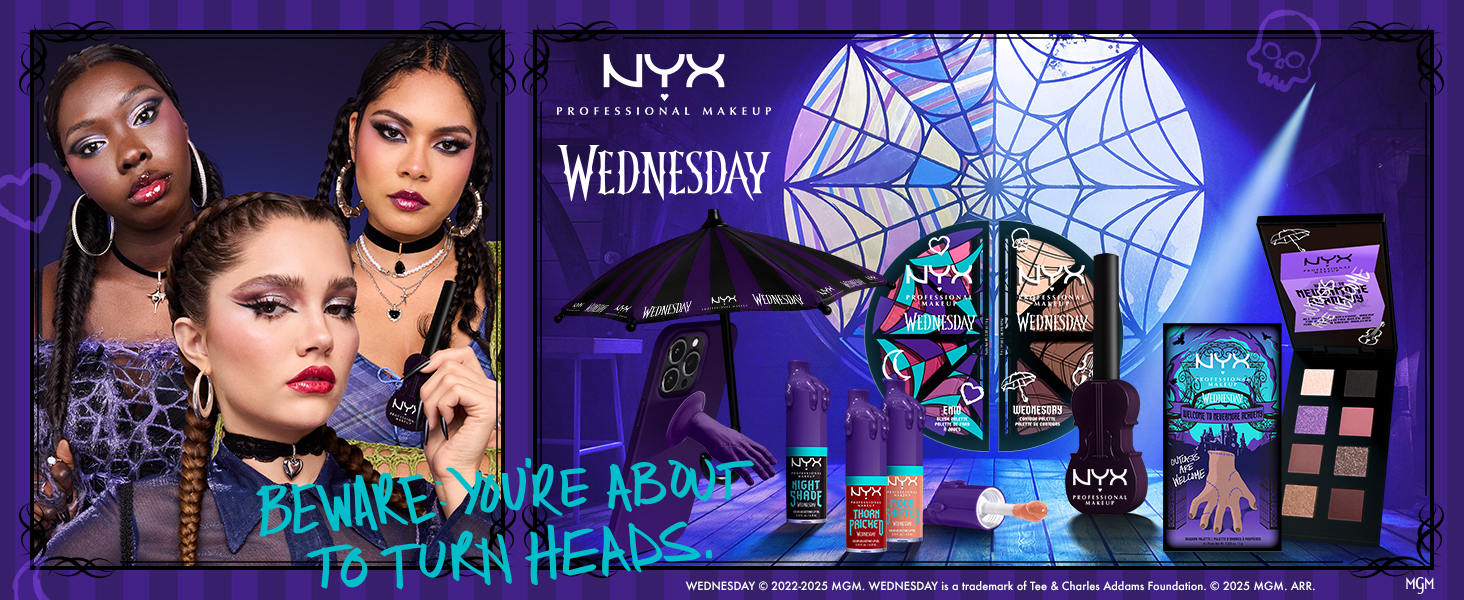 NYX PROFESSIONAL MAKEUP Wednesday Collection