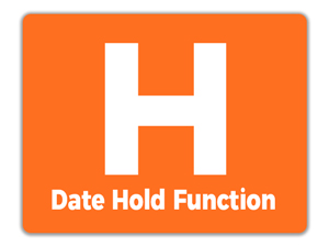 Date Hold Function