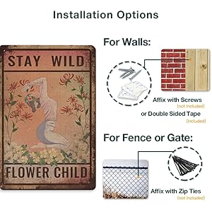 Stay Wild Flower Child