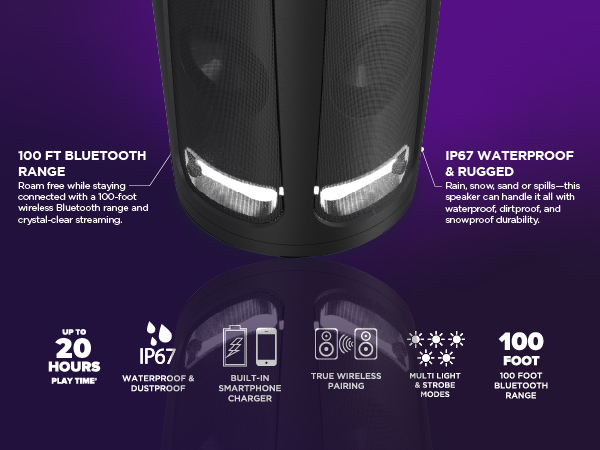 Amazon.com: Altec Lansing Soundbucket XL - Waterproof