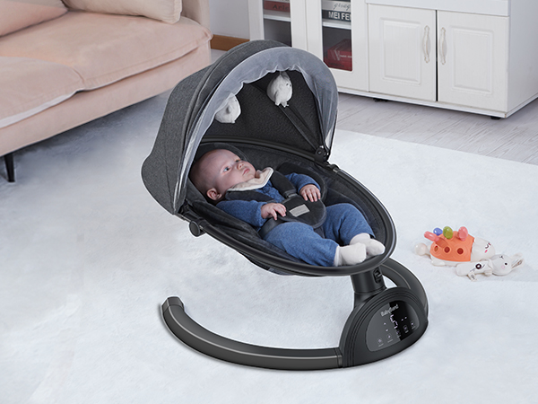 baby swing with 2 lovely toys