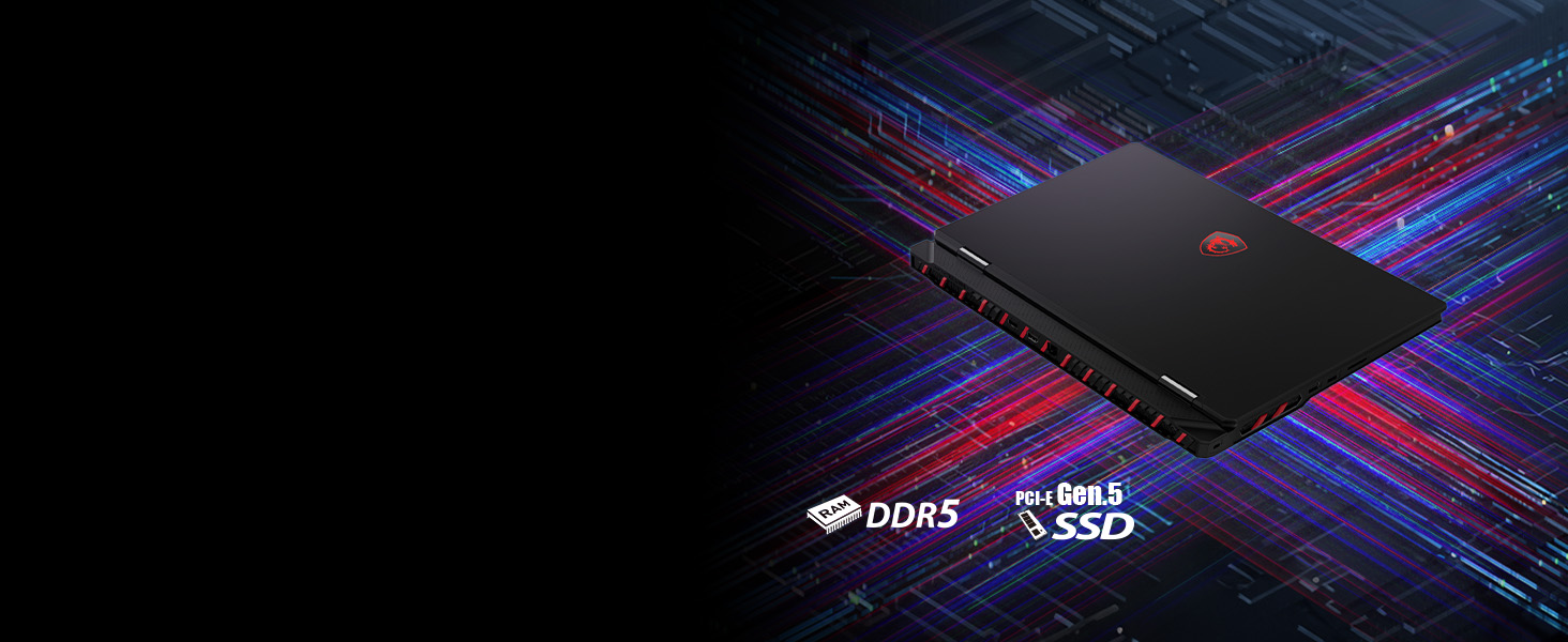 Combo de alta velocidad, RAM DDR5, SSD GEN 5