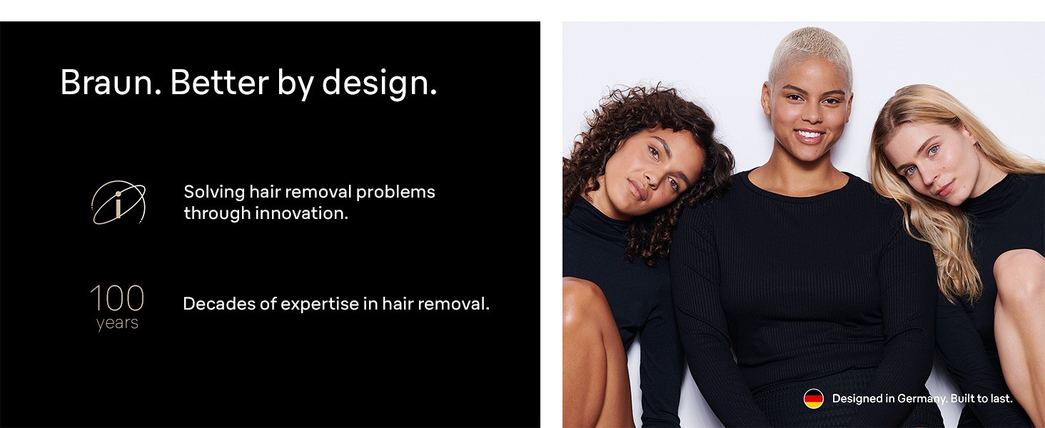 Braun solves hair removal problems through innovation