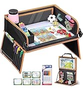 lenbest Vassoio di Viaggio Premium a Doppio uso, Vassoio Pieghevole, Con Top Trasparente Cancella...