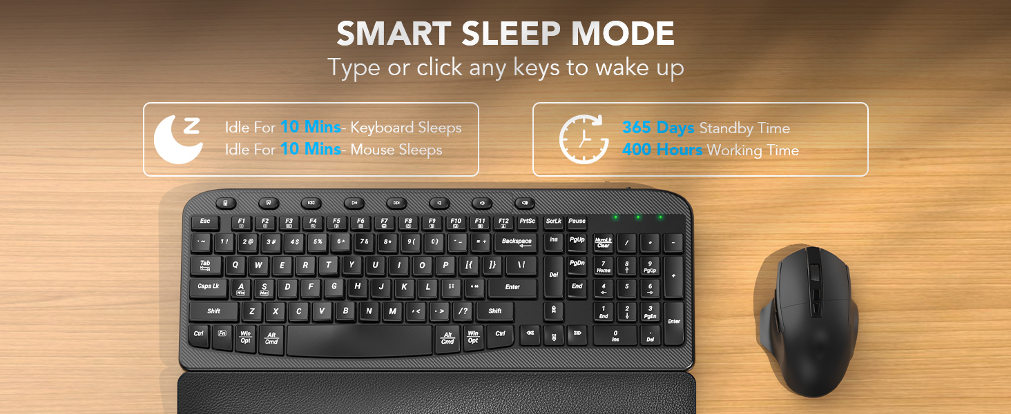 2.4G keyboard and mouse