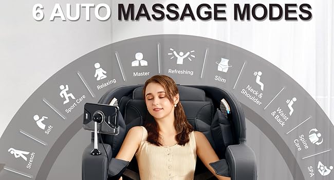 6 auto massage modes