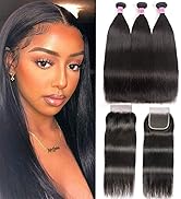 straight human hair bundles