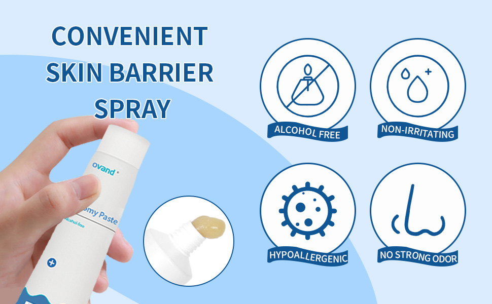 Ostomy Paste, AlcoholFree Skin Barrier Ostomy Paste for