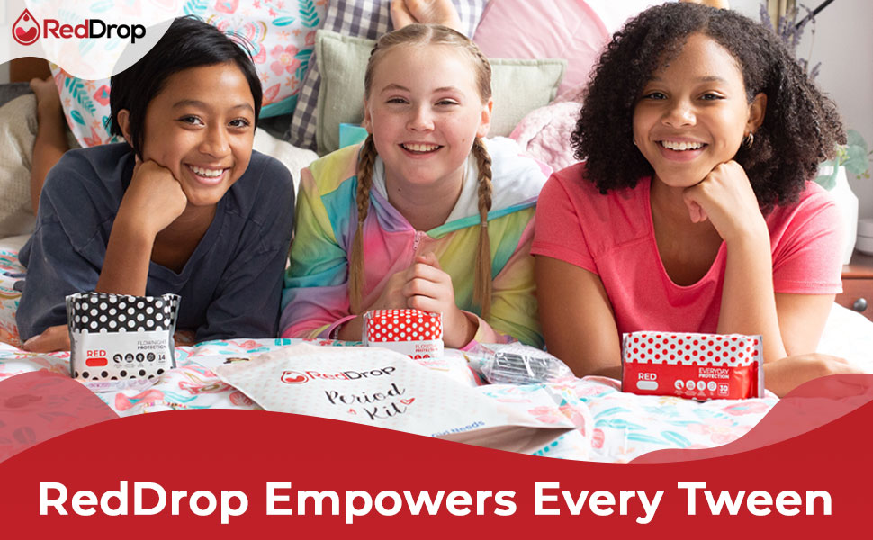 Mua RedDrop 72 PC Period Kit for Tweens Comfort Fit Feminine Pads