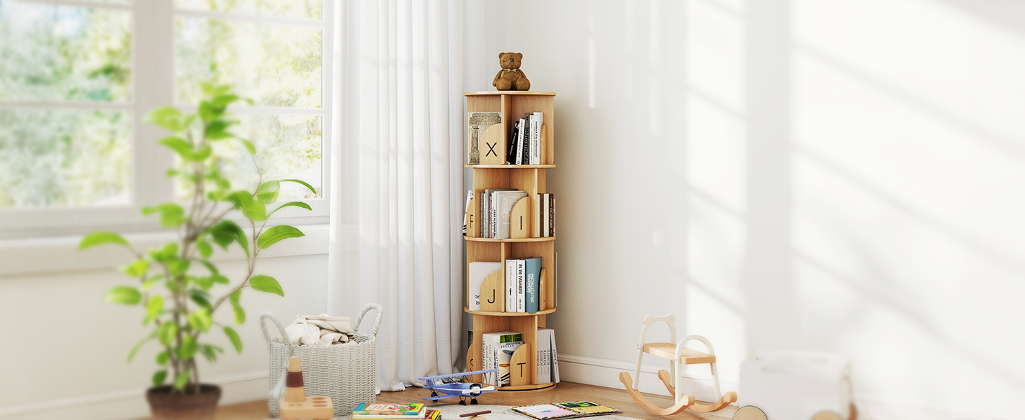 corner bookcase