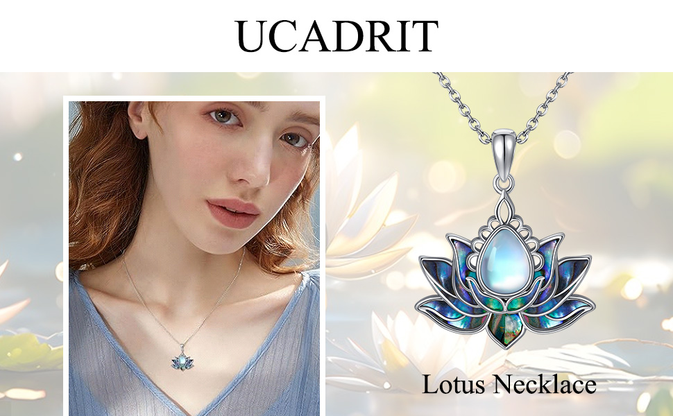 Lotus necklace