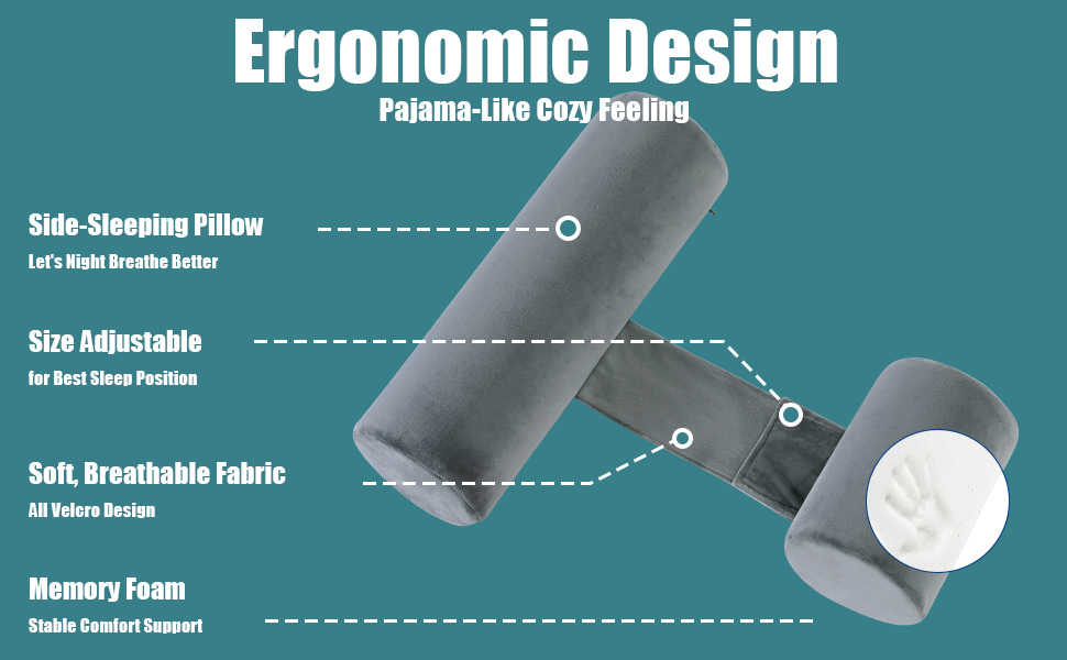 HOMBYS Memory Foam Sleep Position Training Pillow, Adjustable Supportive Trainer Pillow for Back and Side Sleepers - C39c95bc Ecd2 45cf 9a9d B74cf6a93bdf. CR0,0,970,600 PT0 SX970 V1