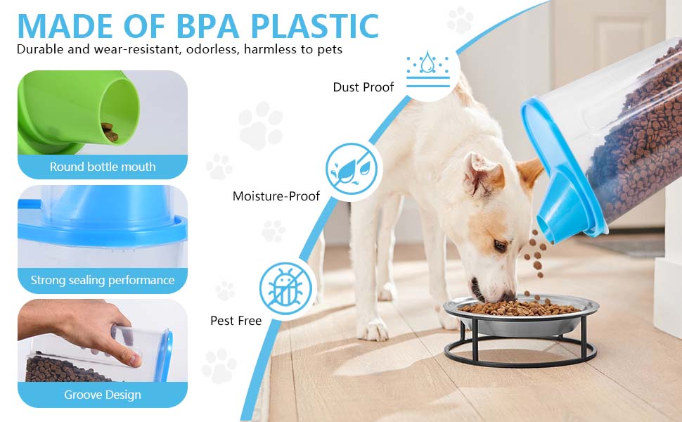 2lb/2.5L Pet Food Storage Container