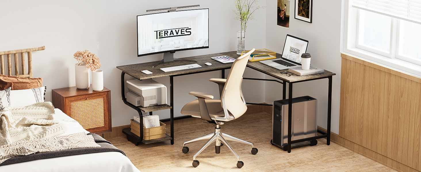 l shaped desk