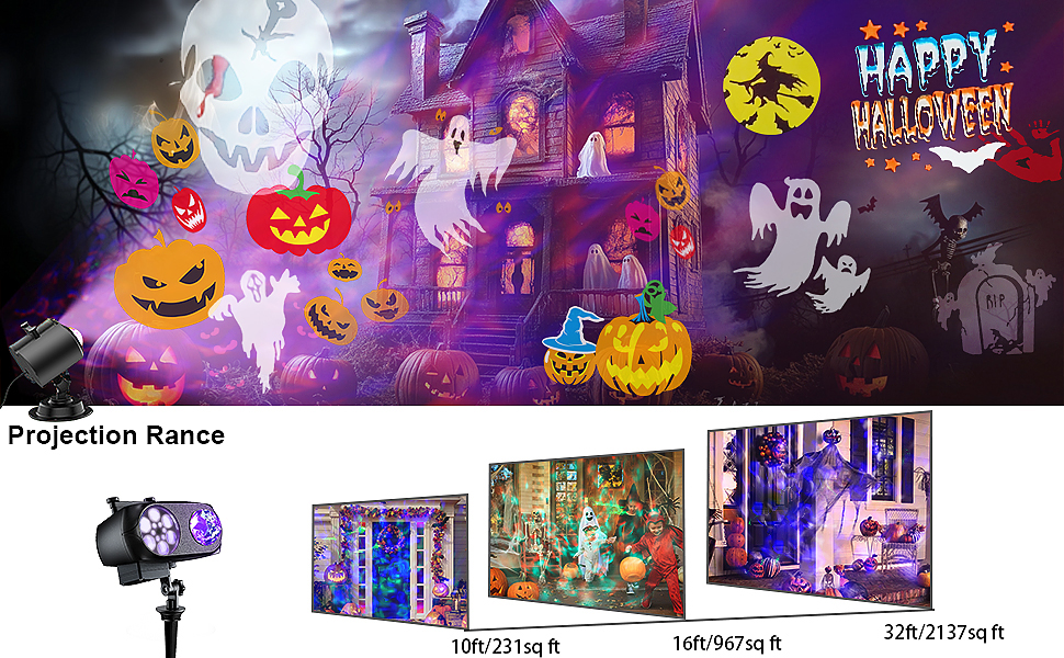 FLITI Halloween projector