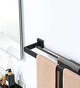Alise Double Towel Bar 32", SUS304 Stainless Steel Towel Racks for Bathroom, Long Bathroom Towel ...
