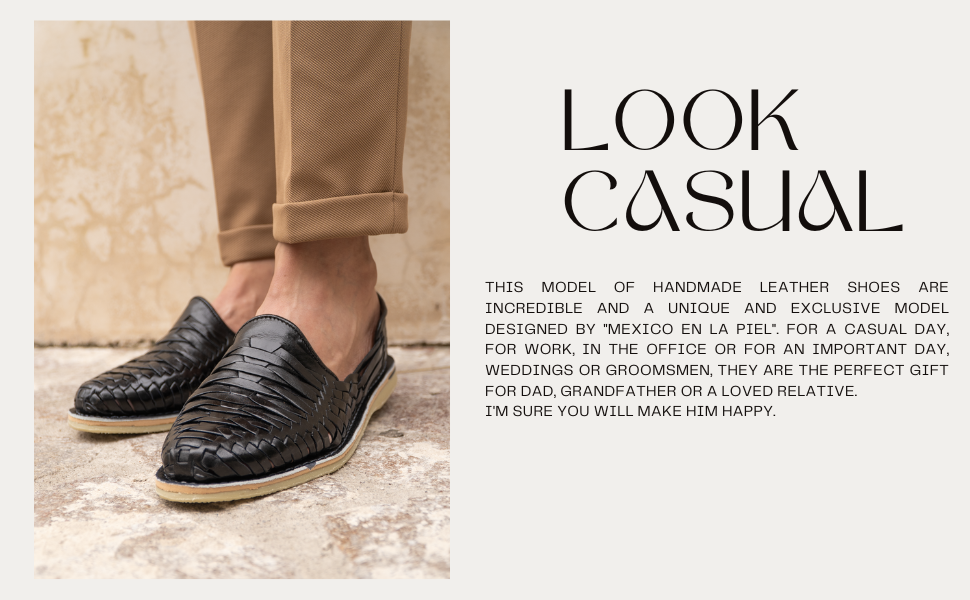 casual mexican shoes