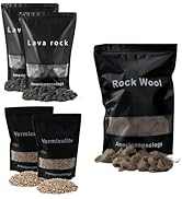 Americangaslogs Rock Wool+Lave Rock+Vermiculite for Gas logs (for 30-36 Inch Fireplace)