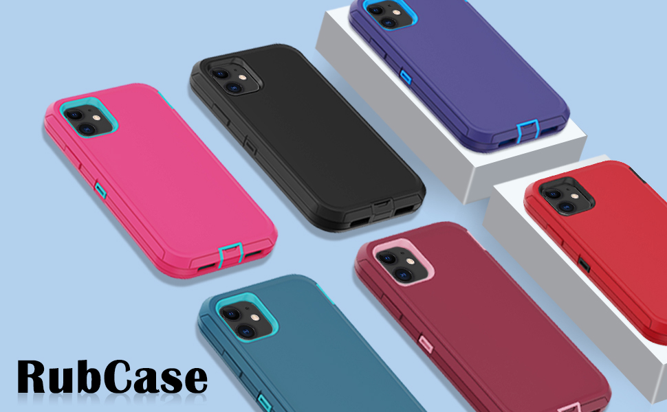 for iPhone 12 Case, iPhone 12 Pro Case with Belt Clip