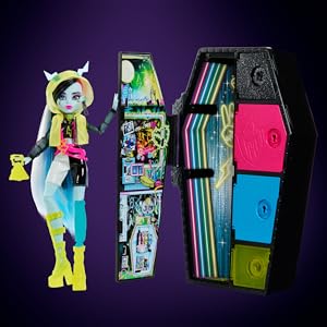Monster High Frankie Stein Straszysekrety Seria 3 Neonowa
