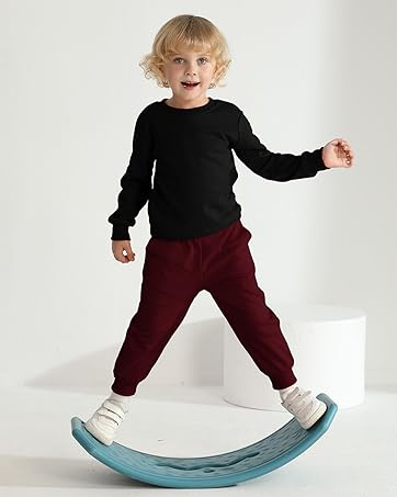 HXP 4 Pack Toddler Boys Sweatpants Pure Cotton Toddler Sweatpants Boys Kids Joggers Pants with Pocket Drawstring 8 toddler boy sweatpants