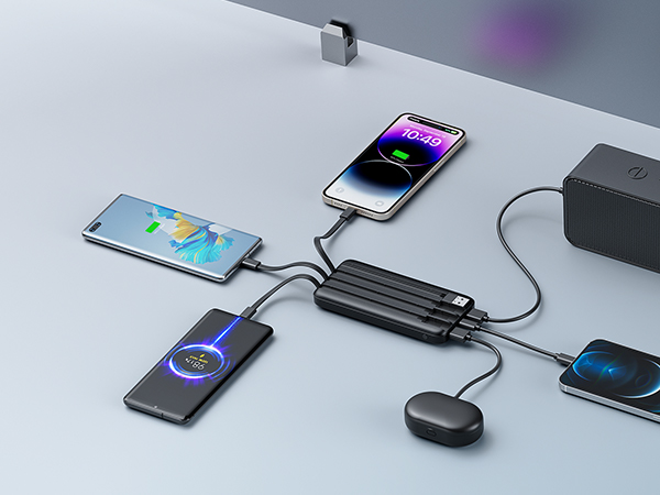 a phone connected to a usb cable