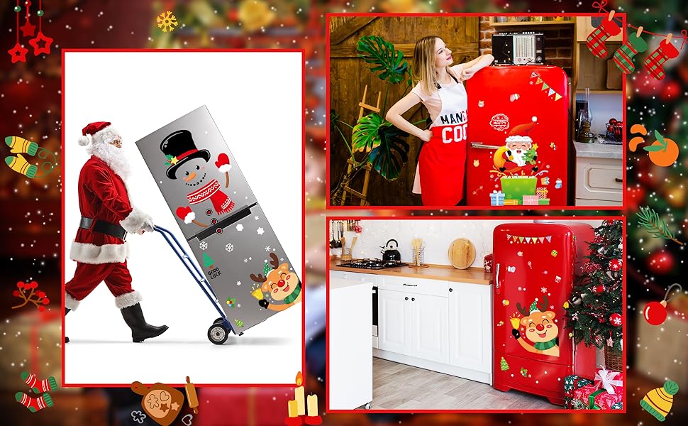 Christmas Refrigerator Magnets