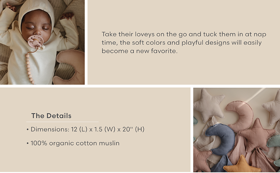 Mushie Lovey Blankets | Take Them on the Go