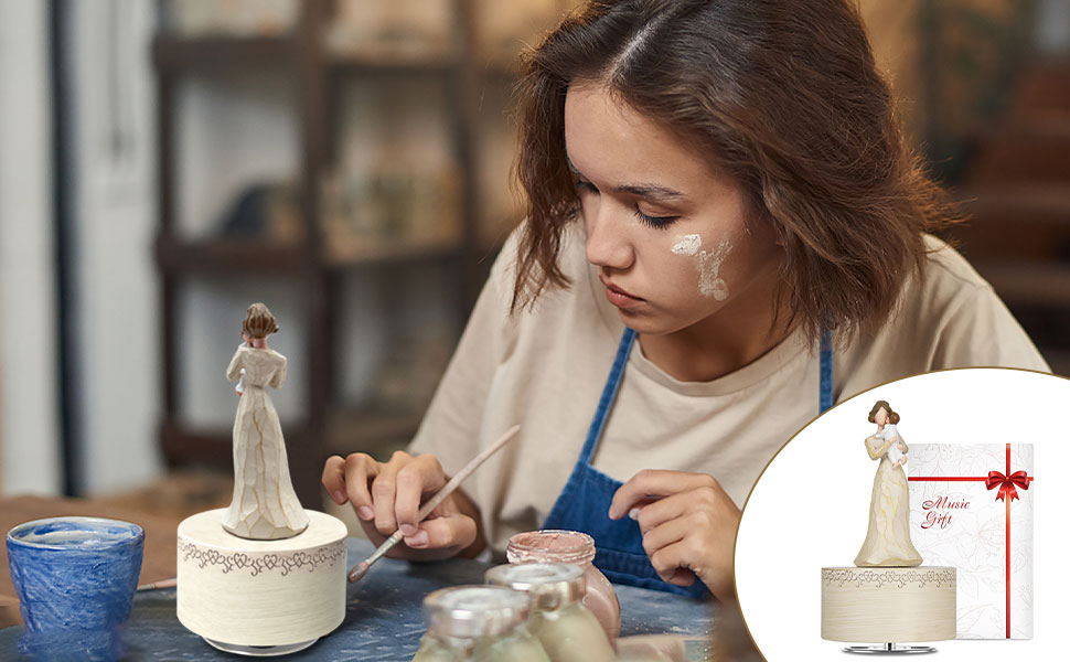 Kibuhain U R My Sunshine Music Box with Rotating Base,Resin